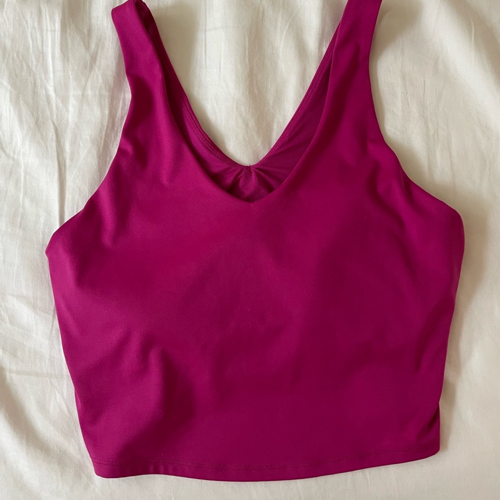All In Motion Women’s Light Support V-neck Cropped Sports Bra